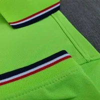 Chi tiết sản phẩm áo cổ trụ polo bo sọc cá sấu lạnh xanh chuối