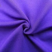 Chất vải áo thun cổ tròn ngắn tay cotton cao cấp màu tím huế
