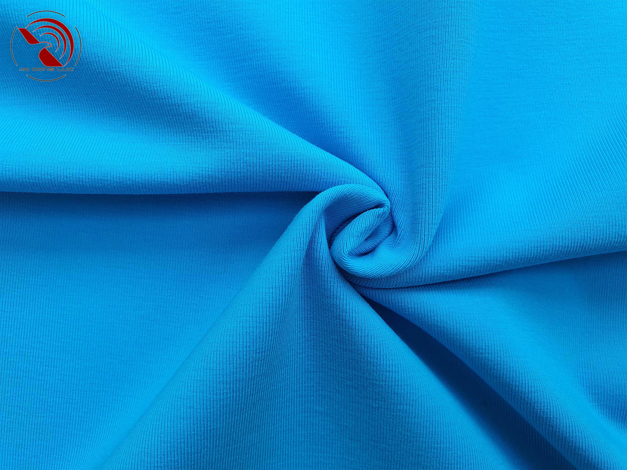 Áo thun cổ tròn xanh ya - ao dong luc Chất vải áo thun cổ tròn ngắn tay cotton cao cấp xanh ya