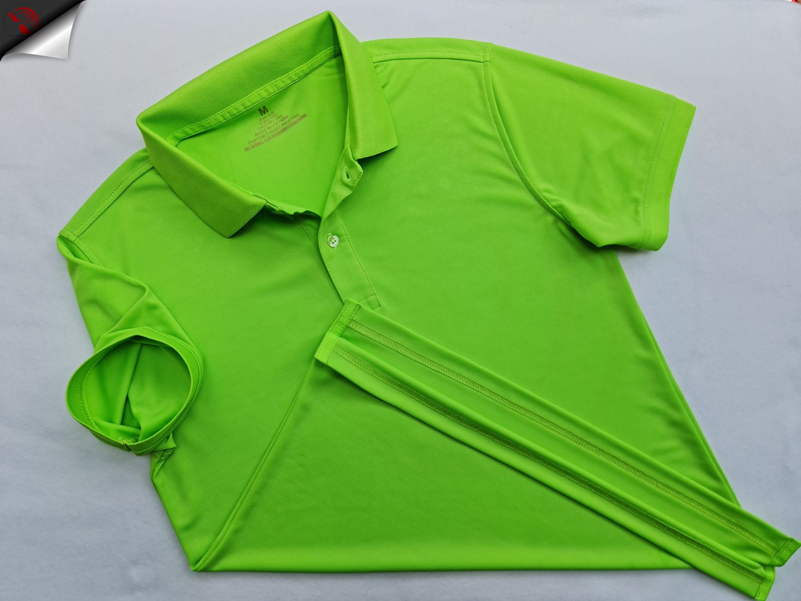 ao-polo-ca-sau-me-unisex-cotru-tron-xanh-chuoi-tong-the Áo cổ trụ polo bo trơn unisex cá sấu mè màu xanh lá