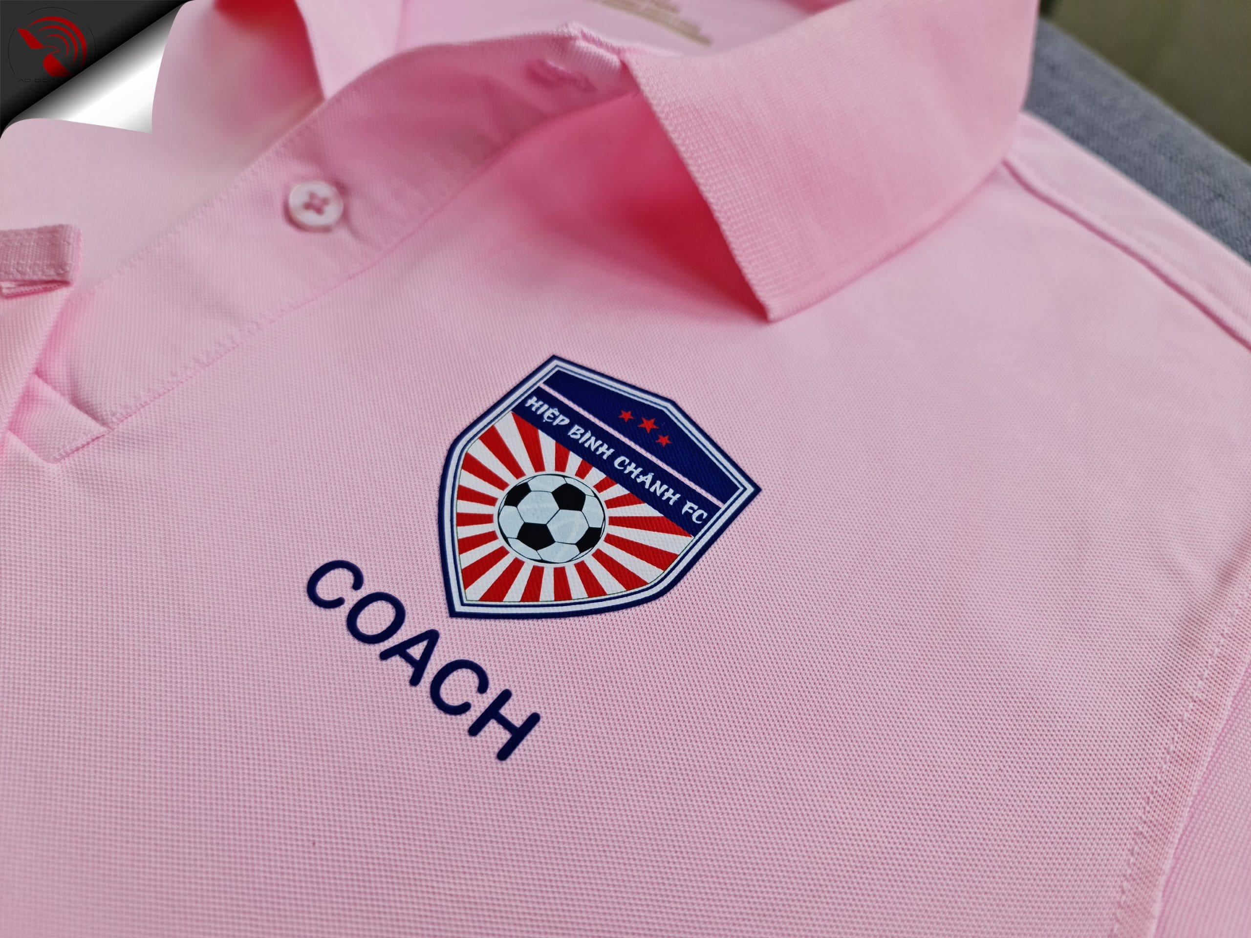 Hình in kỹ thuật số áo thun đồng phục polo theo yêu cầu