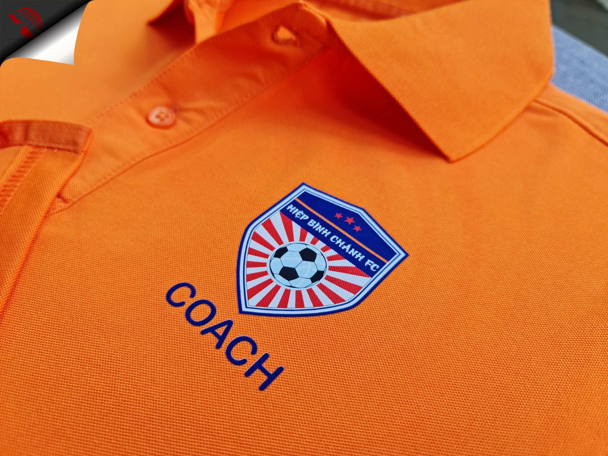 Hình in kỹ thuật số áo thun đồng phục polo theo yêu cầu