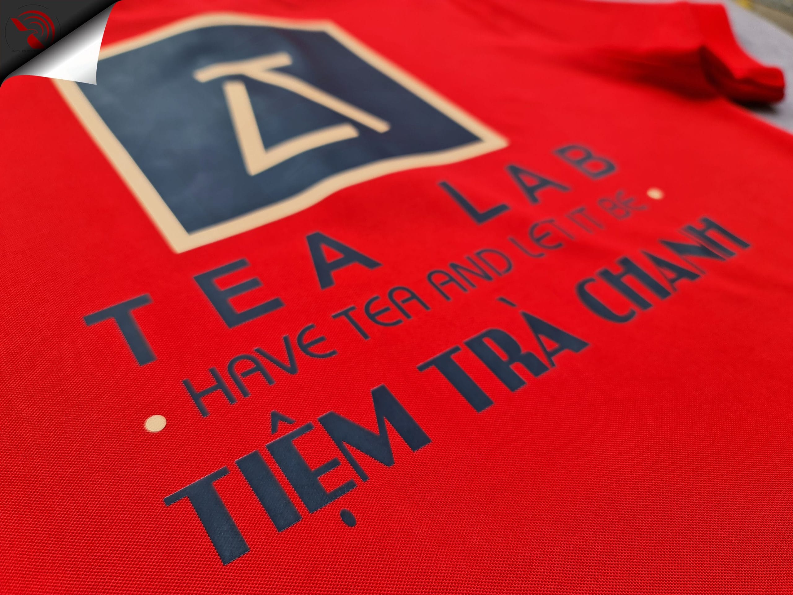 In kỹ thuật số logo Tea Lab Tiệm Trà Chanh