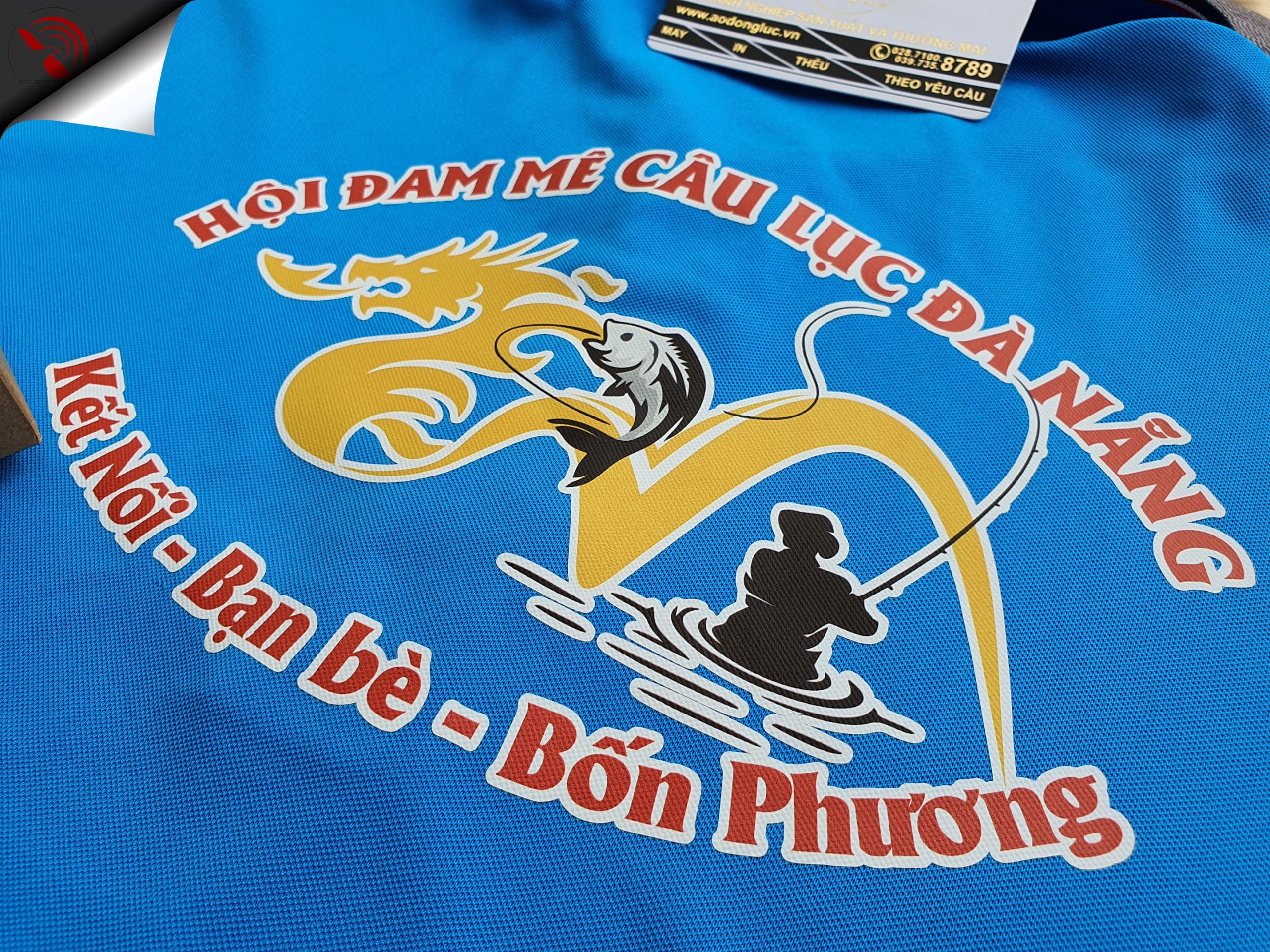 Hình in decal áo thun đồng phục theo yêu cầu