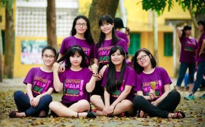 Áo lớp cổ tròn oversize