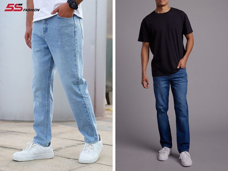 Quần jean straight