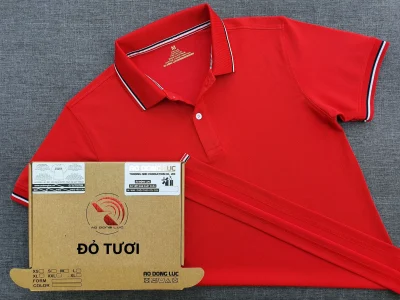 Áo polo vải cá sấu lạnh
