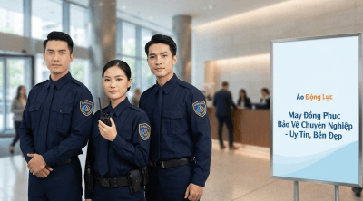 May đồng phục bảo vệ