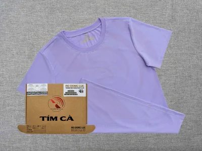 Áo Thun Unisex Supe Basic – Tím Cà