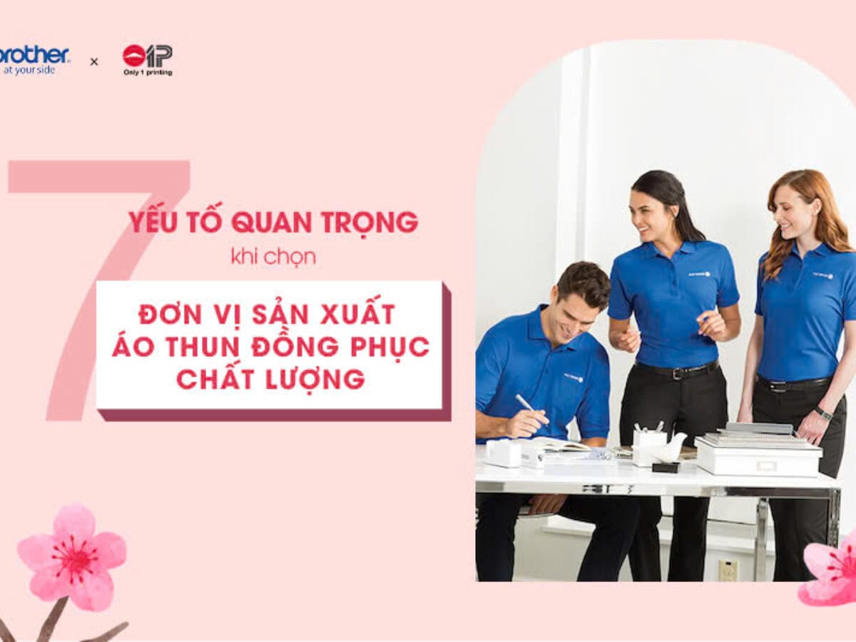 Các yếu tố quan trọng khi chọn in áo thun đồng phục team