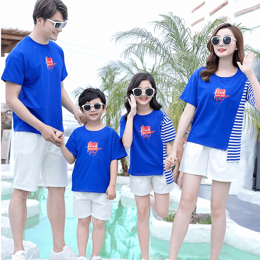 Lợi ích khi chọn áo thun đồng phục gia đình tại Áo Động Lực