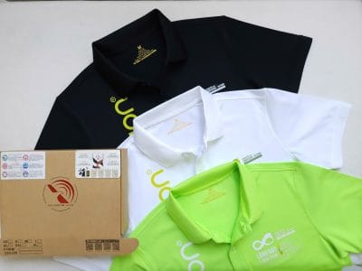 Áo đồng phục công ty in logo thời trang, cao cấp