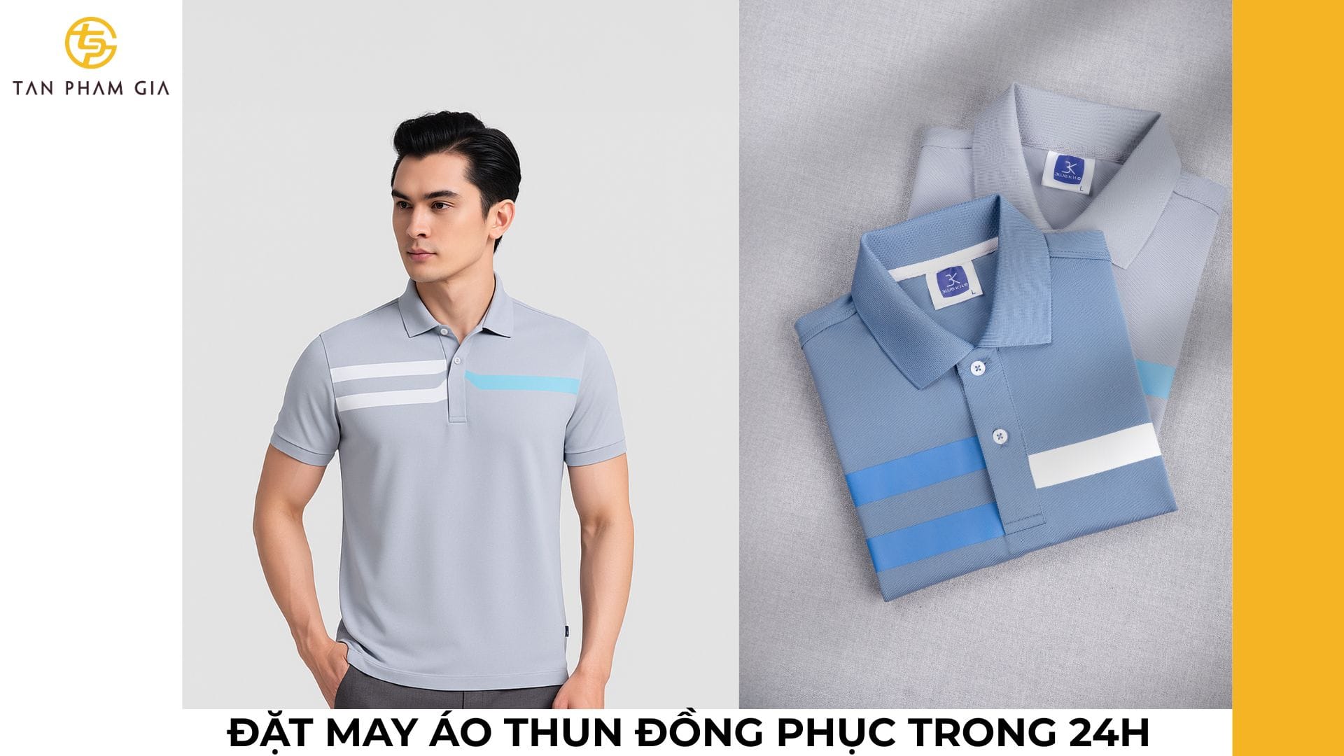 Quy trình đặt thêu áo đồng phục lấy liền tại Áo Động Lực