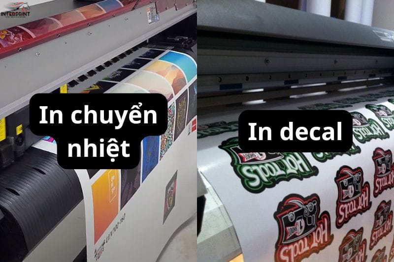 So sánh in chuyển nhiệt với các phương pháp in khác