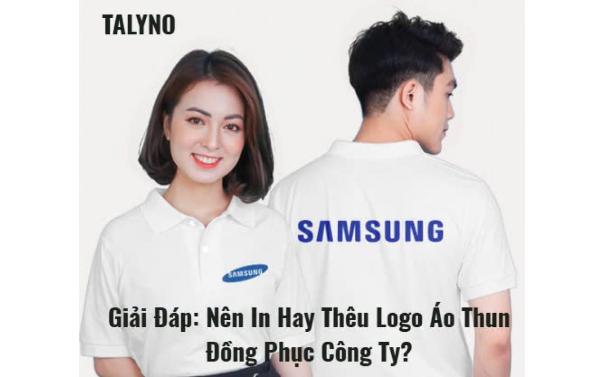 Tại sao thêu áo đồng phục công ty là lựa chọn tối ưu?