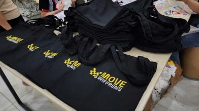 Thêu logo trên túi